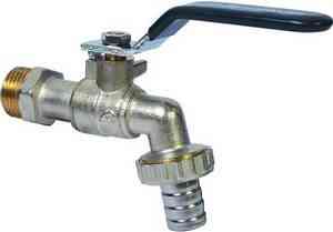 Кран  шар. ВОДОРАЗБОРНЫЙ !ECO! AQUALINK   1/2" НР РЫЧАГ