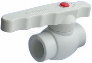 ПП  Кран  шаровый  25 СТАНДАРТНОПРОХОДНОЙ ПОЛИТЭК