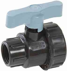 ПЭ  Кран шар.   3/4" ВР-ВР  PN16  ITAL / СПЕКТР /