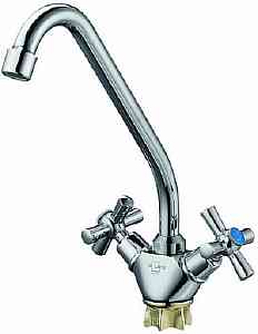 КУХНЯ  SOLONE   KOA4-B722  кер. (1/2") 90°, гайка (корона), хром