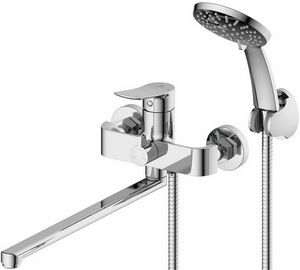 ВАННА  Diadonna  D168-22  ø35, див. пов. в корпусе, излив 35L, шланг 1,5 м, хром, латунный