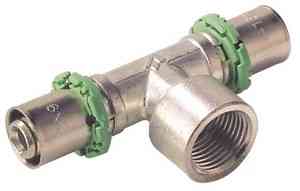 #ПРЕСС Тройник 20х1/2" Гайка х20 7130GW201220 "Comap"