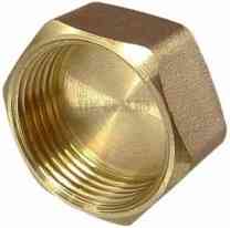 Заглушка 1/2" ВН ЛАТУНЬ TIM