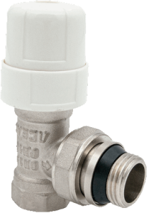 Клапан ручной для радиатора (с уплотнением) УГЛОВОЙ 1/2" AQUALINK