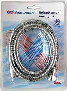 Шланг для душа   АКВАЛАЙН блист.  конус имп (1/2") - имп (1/2"), 1,5 м