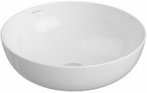 Раковина BERGES Ego накладная, Ø 38 см, без отверстия под смеситель