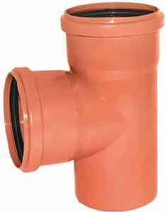 КНЛ   110  ТРОЙНИК  Д/НАРУЖ. КАН.  110*110/90  РОССИЯ