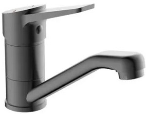 КУХНЯ  POTATO   P45155QH  ø35 п/г  короткий излив, графитно-черный