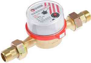 СЧЕТЧИК ДЛЯ ВОДЫ "GERRIDA" 1/2 УНИВЕРСАЛЬНЫЙ  СВК-15Г  (ОБР.КЛ,МОНТ.КОМПЛ)  