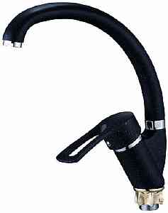 КУХНЯ  SOLONE   KAK4-A181KB  кер. картридж ⌀40, гайка (корона), черный