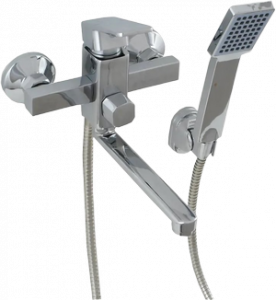 ВАННА  POTATO  P3006N  ø35  диверт поворотн, корот нос,   хром