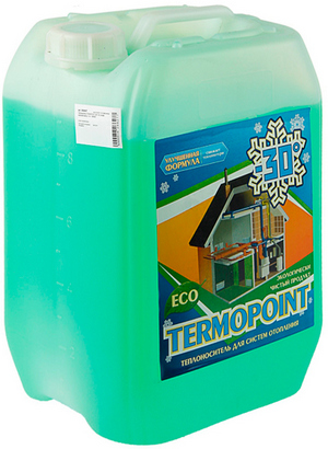 Теплоноситель Termopoint  -30    20 л  ЭКО  (зеленый)   пропиленгликоль