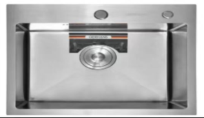 МОЙКА Diadonna PRO 500*500*200 Цвет Сатин, Толщина стали: Верх-3.0 мм, чаша 0,8мм., сифон 3 1/2" в комплекте