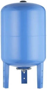 Гидроаккумулятор вертикальный 100 л. оцинк-ый фланец 1", EPDM, ZEGOR YT-100EV