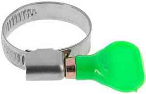 ХОМУТ  ЧЕРВЯЧНЫЙ  оцинкован   С КЛЮЧОМ    8 Х 12 мм   TIM