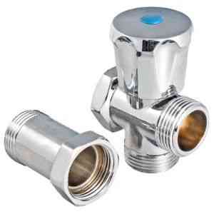 Вентиль-тройник для с/м С УДЛ.   3/4"x3/4"x3/4"  ВР-НР-НР VALTEC Vt.230.N.05