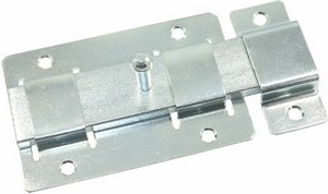 Задвижка дверная Кунгур ЗД-02 цинк (20)