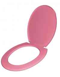 Сиденье для унитаза ИНКОЭР  "Стандарт Н-Розовый" 