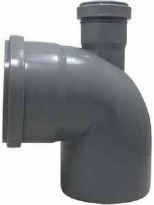 КНЛ   110  ОТВОД  110/90  с выходом 50  (ПРЯМОЙ)  РОССИЯ