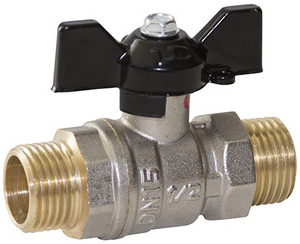 КРАН  шар.   3/4"  НР-НР БАБОЧКА LD PRIDE