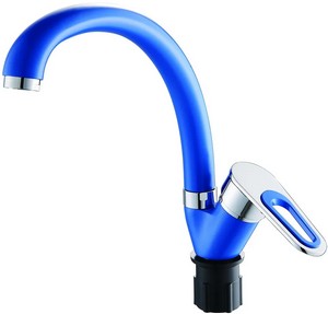 КУХНЯ  ЭВЕРЕСТ  B59-274DS  к35  п/гайку  БОКОВАЯ ручка СИНИЙ/ХРОМ