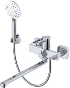 ВАННА  Diadonna  D172-22  ø35, див. пов. в корпусе, излив 35L, шланг 1,5 м, хром, латунный