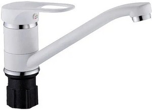 КУХНЯ  ЭВЕРЕСТ  B49-0257  к40  длин/нос   п/гайку ЦВЕТ БЕЛЫЙ