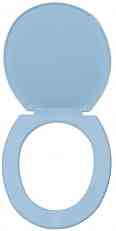 Сиденье для унитаза ИНКОЭР  "Стандарт Н-Голубой" 