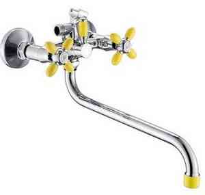 ВАННА  ЭВЕРЕСТ B22-071B  1/2" к Ш/П КРЕСТ  ЖЕЛТЫЙ ДЕКОР