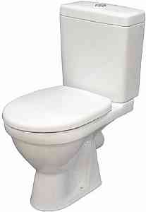 Унитаз-компакт "СОЛО" (гориз. нижн подв, сид, 2-хкн арм кноп) ROSA г. Киров